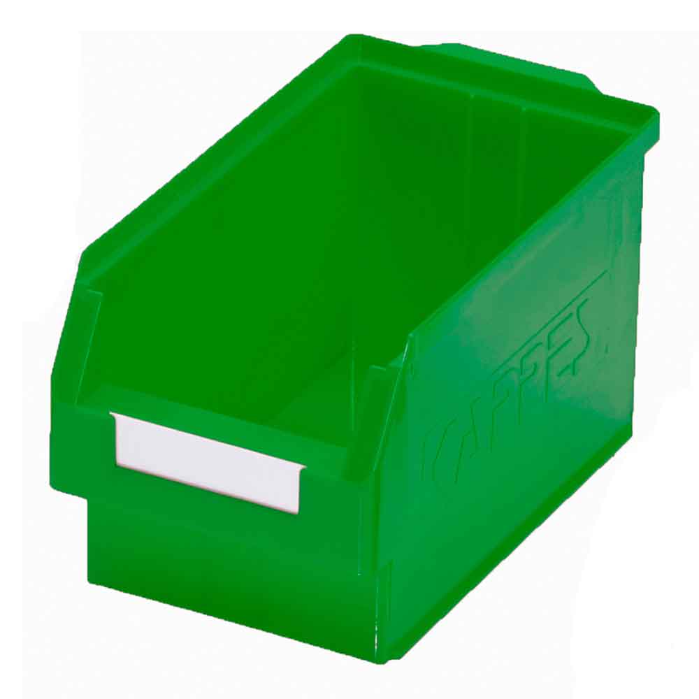 RasterPlan® - Lagersichtkasten für Schlitzplatten - Größe 3 - 350 x 200 x 200 mm - 6 Farben