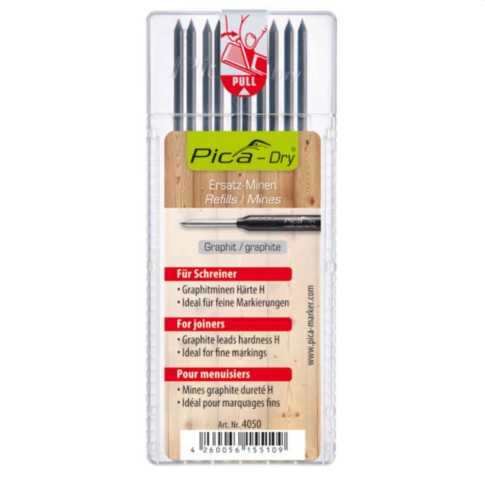 Pica Dry Minen-Set für Schreiner/Tischler - Zubehör für Pica Dry Longlife Automatic Pen