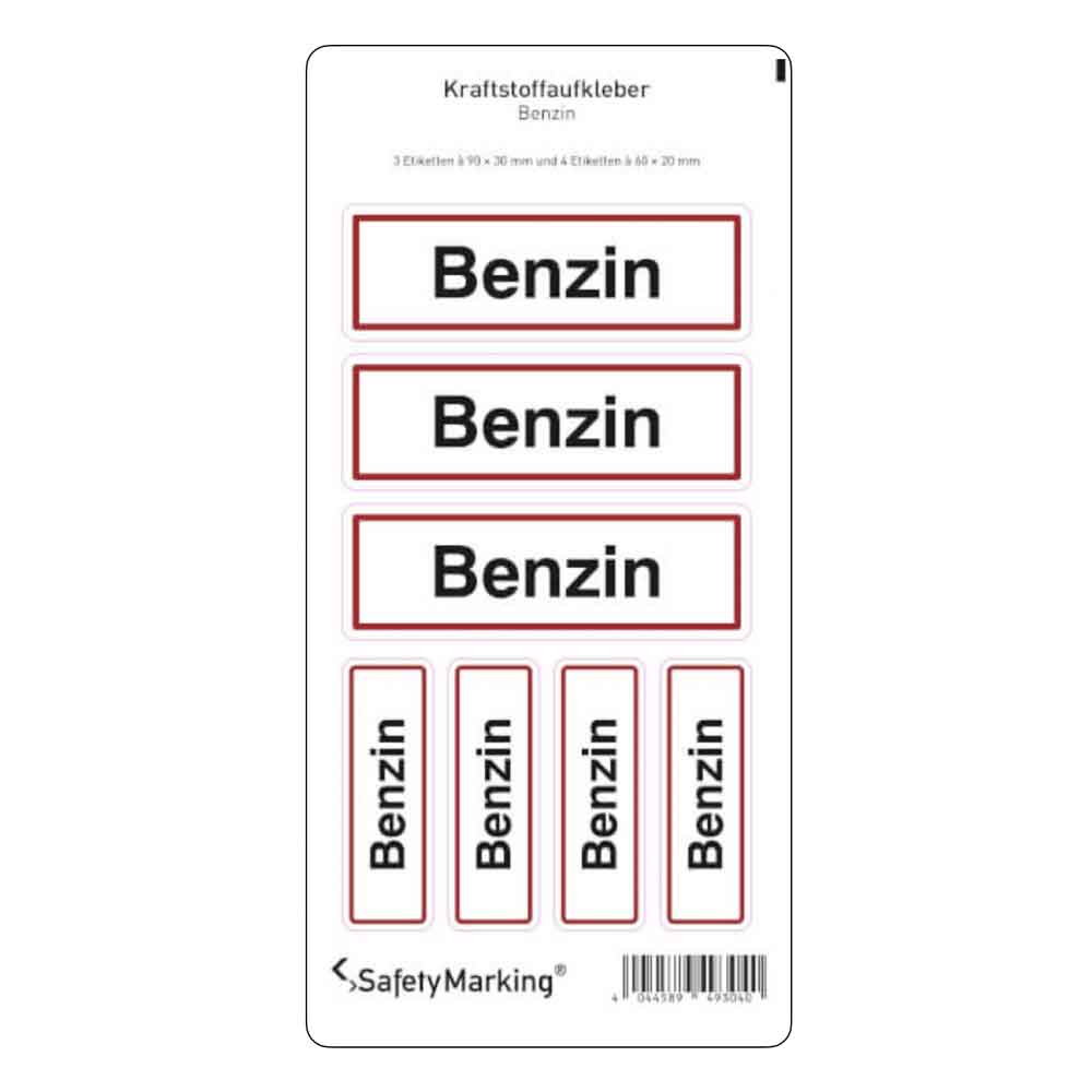 Hinweisschild für Gas-, Heizungs-, Tankanlagen - 4 verschiedene Texte