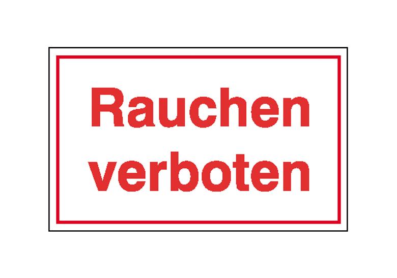 Hinweisschild - Betriebskennzeichnung - Rauchen verboten