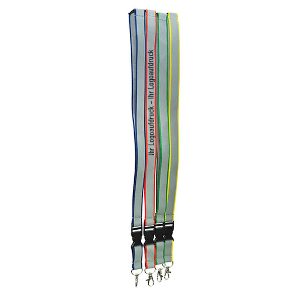 Lanyard - reflektierend - 4 Farben