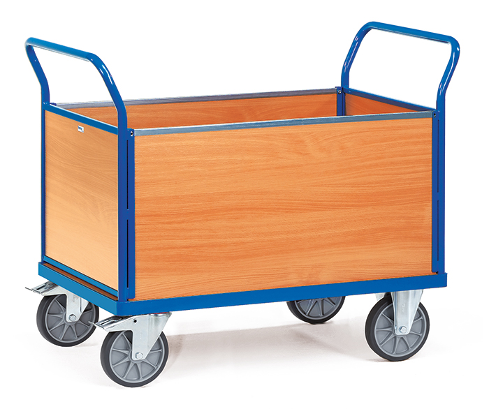 Vierwandwagen aus Holzwerkstoffplatten - in 4 Größen - Baukasten-System