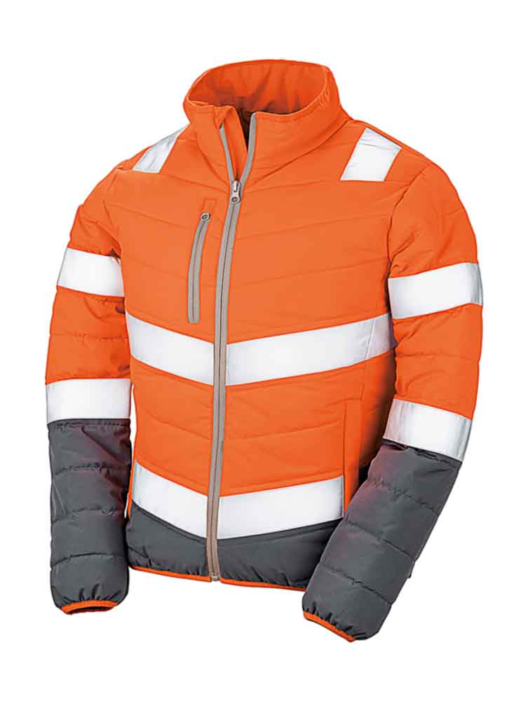 Sicherheitsjacke - Gesteppt - für Damen - Reflektierend - 2 Farben