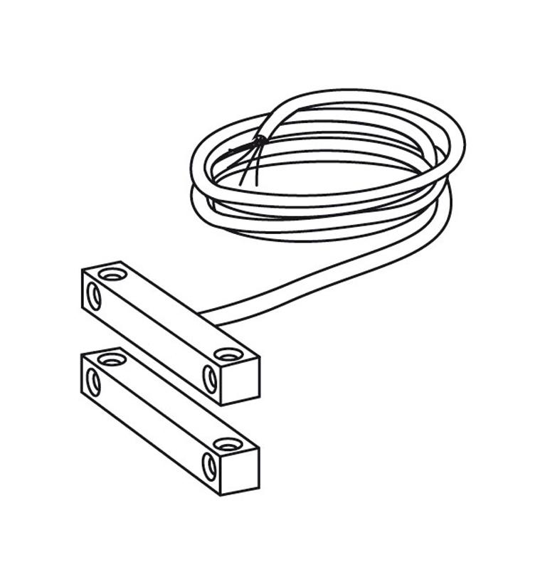 GfS Tag-Alarm - Zubehör - Kabel-Reed-Kontakt - 2 Ausführungen