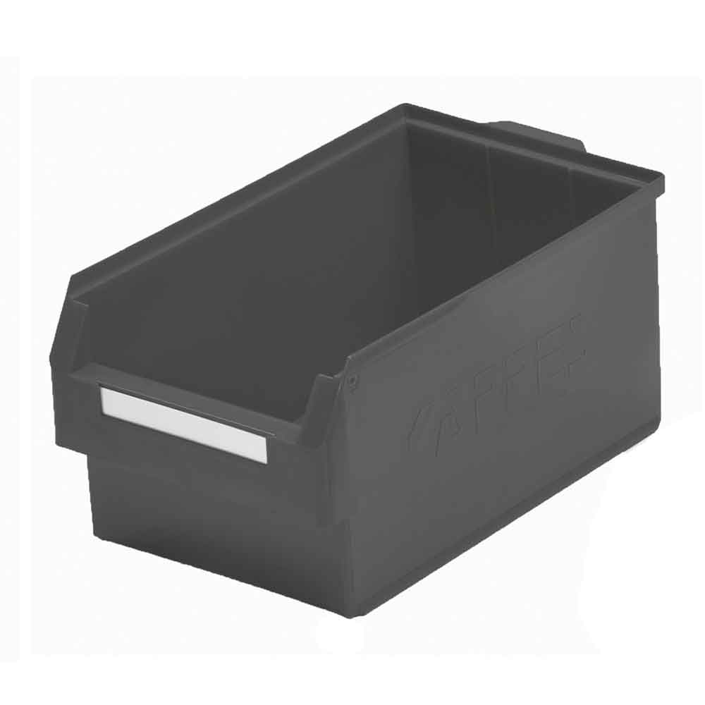 RasterPlan® - Lagersichtkasten für Schlitzplatten - Größe 1 - 500 x 300 x 250 mm - 6 Farben