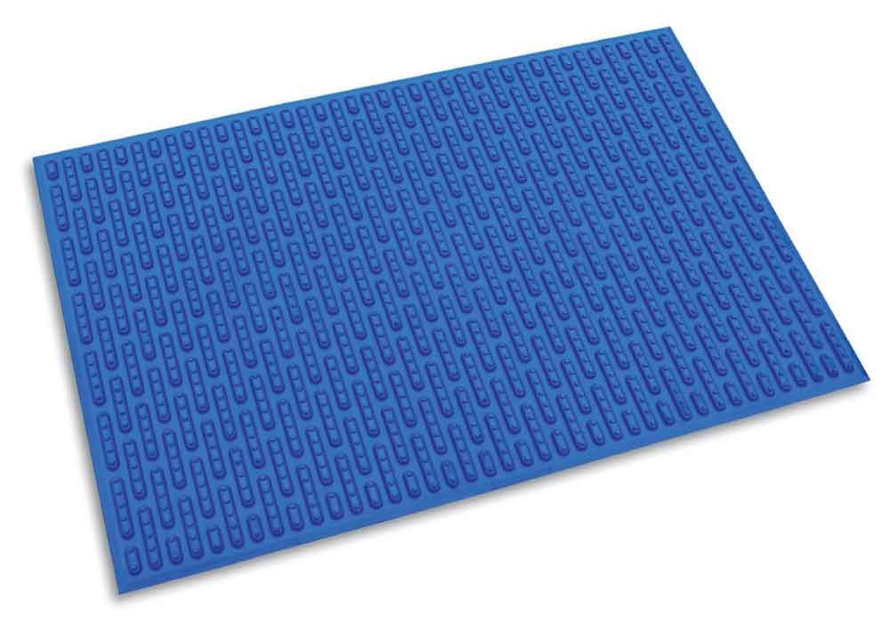 Arbeitsplatzmatte Ergomat Softline Blue - 120 x 120 cm bis 120 x 900 cm