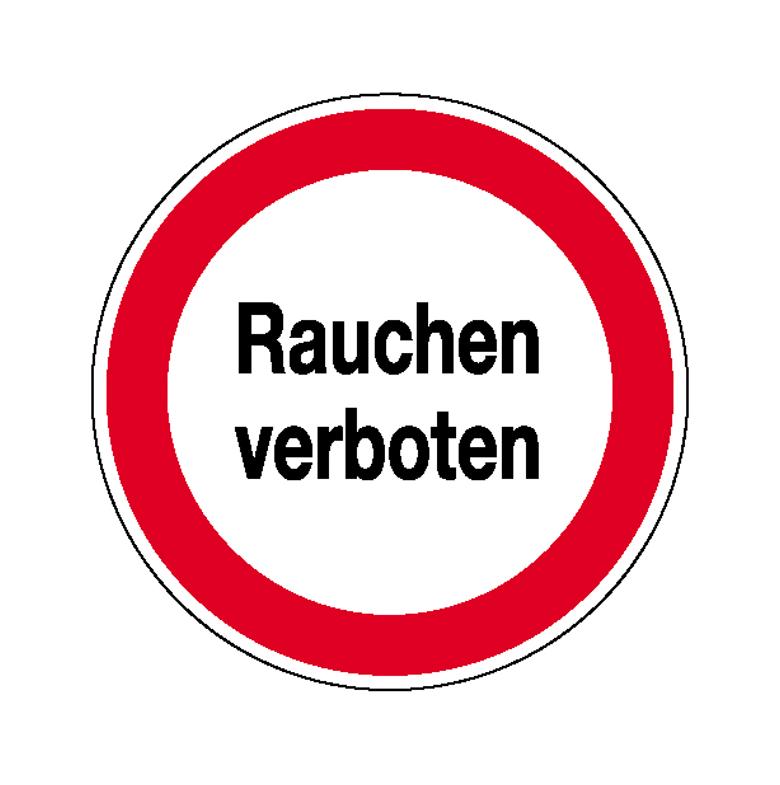 Hinweisschild - Betriebskennzeichnung - Rauchen verboten