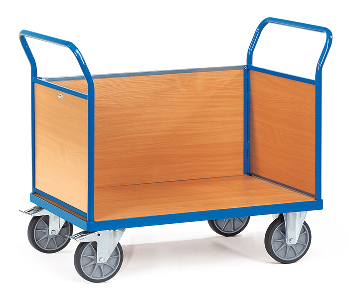 Dreiwandwagen aus Holzwerkstoffplatten - in 4 Größen - Baukasten-System
