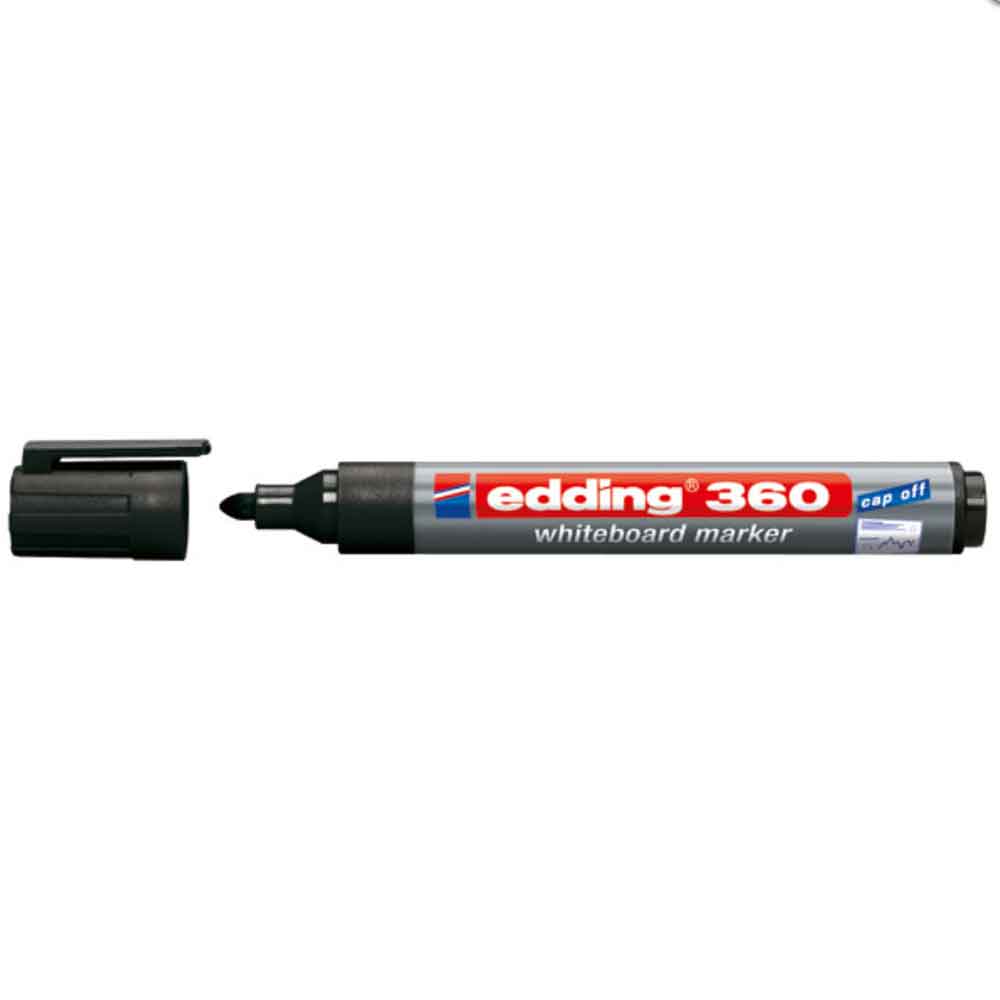 Edding 360 Whiteboardmarker mit Rundspitze - einzeln oder als Set